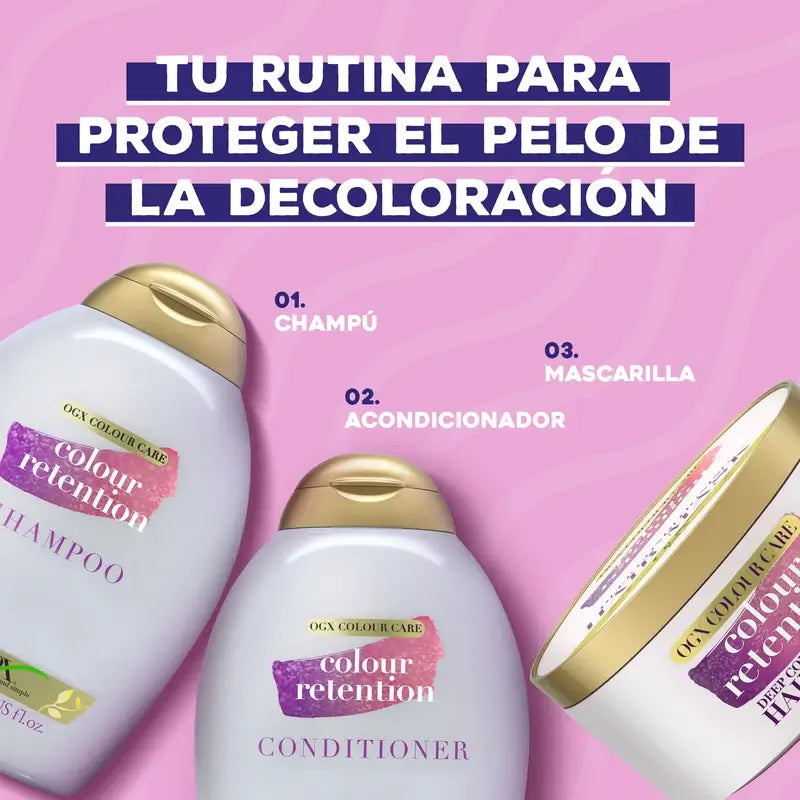 Champô Ogx Colour Retention, 385 ml