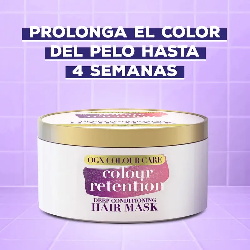 Máscara de Retenção da Cor Ogx, 300 ml