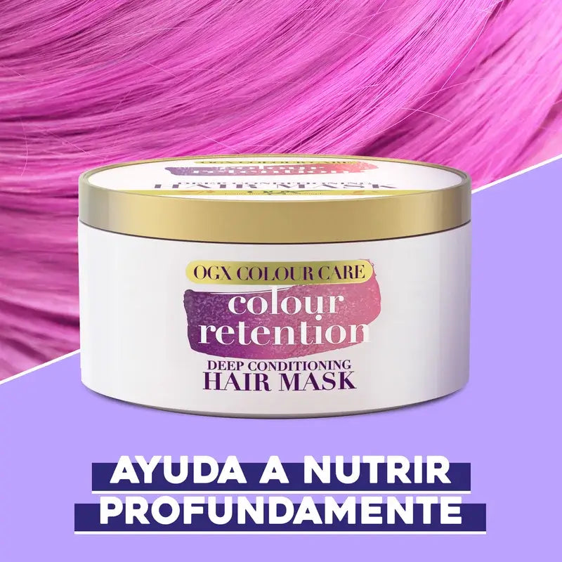 Máscara de Retenção da Cor Ogx, 300 ml