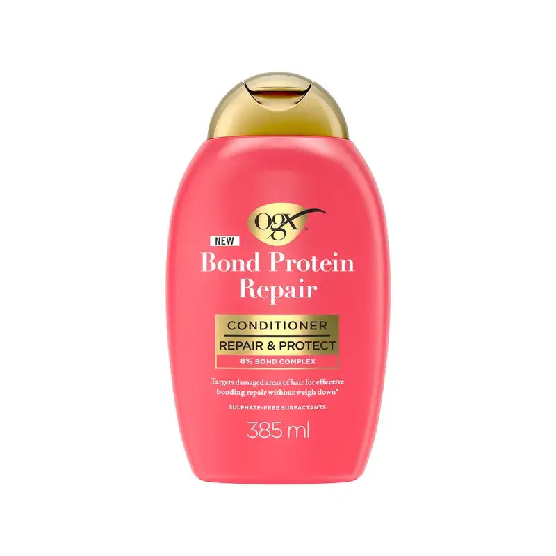 Ogx Bond Repair Condicionador, Condicionador Reparador, Sem Sulfatos, 385 Ml