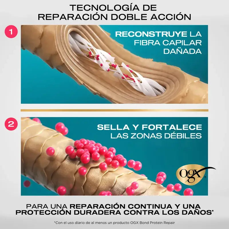 Ogx Bond Repair Sealing Serum, Sérum Reparador do Cabelo, Tratamento do Cabelo, 50 Ml