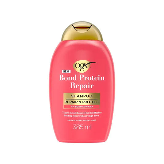 Ogx Bond Repair Champô, Champô Reparador, Champô Reparador de Cabelo Sem Sulfatos, 385 ml