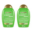 Ogx Ttx-Teatree Menta Extra, Embalagem 2 x 385 ml