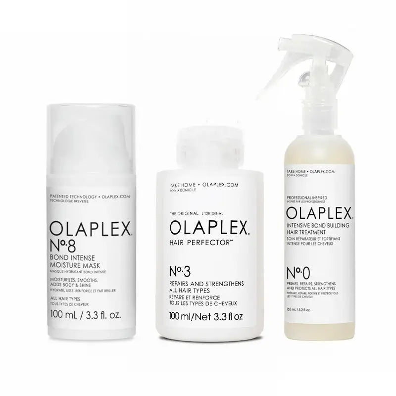 Pack Rotina Completa Olaplex Nº0 + Nº3 + Nº8