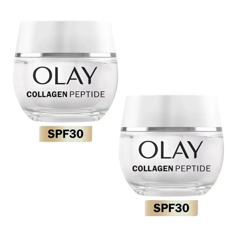 Olay Collagen Peptides 24H Day Cream Spf30, embalagem 2 x 50Ml