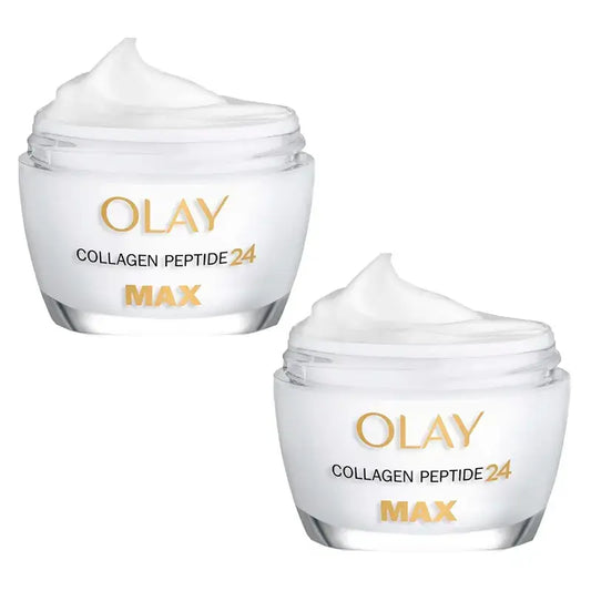 Olay Collagen Peptides 24H Max Cream, embalagem de 2 x 50Ml