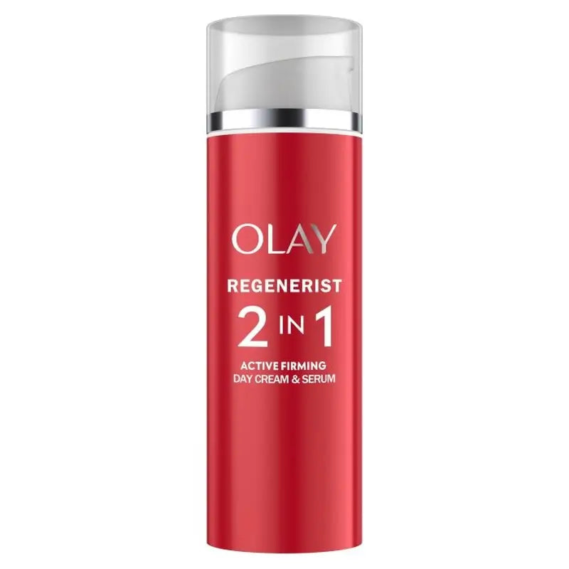 Olay Regenerist 2 em 1 Creme de Dia Refirmante Ativo e Sérum Refirmante, 50 ml