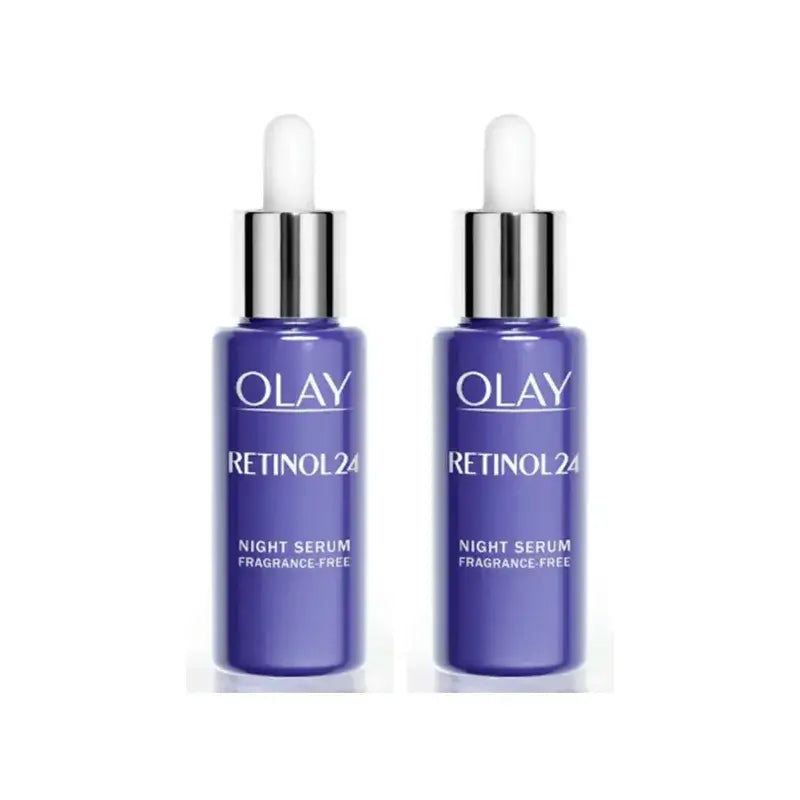 Olay Regenerist Retinol 24 Sérum de Noite, embalagem de 2 x 40 ml