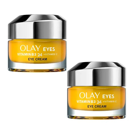 Olay Vitamin C Contorno de Olhos, embalagem com 2 x 15 ml