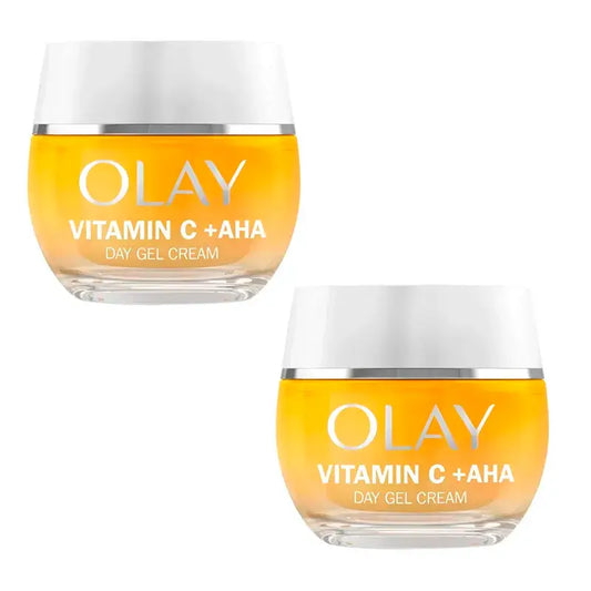 Olay Vitamin C Creme de Dia, embalagem de 2 x 50 ml