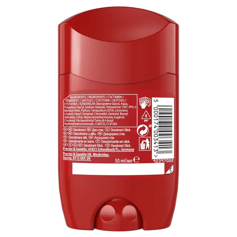 Old Spice Desodorizante Stick Água Branca 50Ml