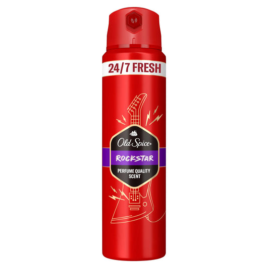 Old Spice Old Spice Rockstar Desodorizante em spray, 150 ml