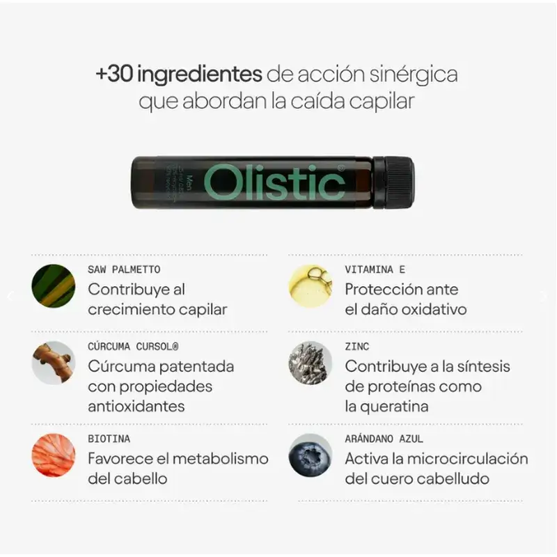 Olistic For Men, Triplo 3 x 28 doses de 25 ml