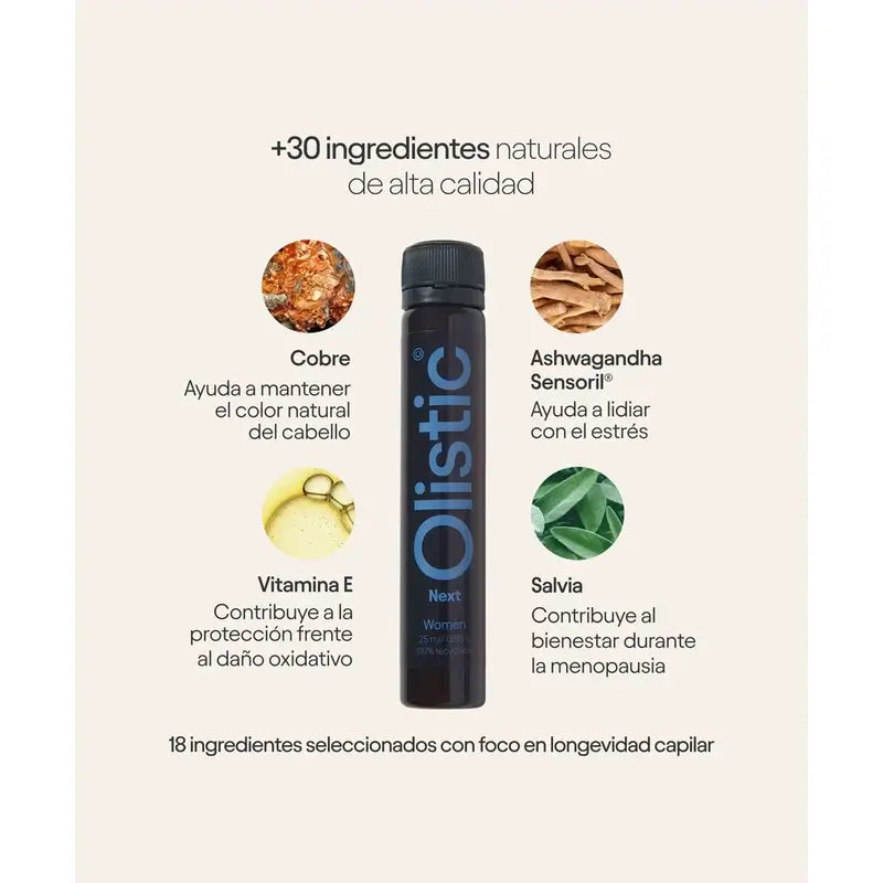 Olistic Next Women Triplo 28 frascos de 25 ml