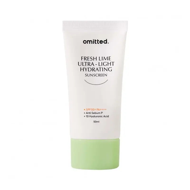 Omitido Fresh Lime Ultra Light & Hydrating Sunscreen , 50 gr