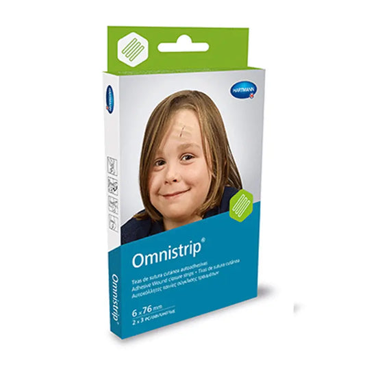 OMNISTRIP PELE SUTURA SUTURA ESTÉRIL 6 MM X 76 MM