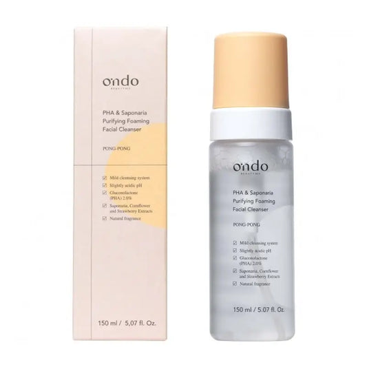 Ondo Beauty 36.5 Pha & Saponaria Purifying Foaming Cleanser , 150 ml