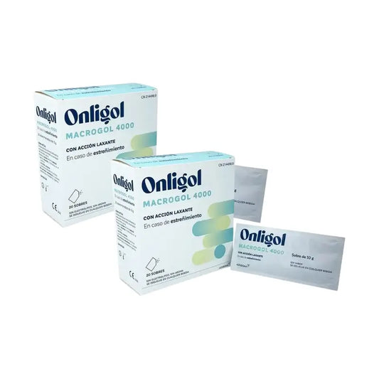Onligol 20 saquetas de 10G, embalagem de 2