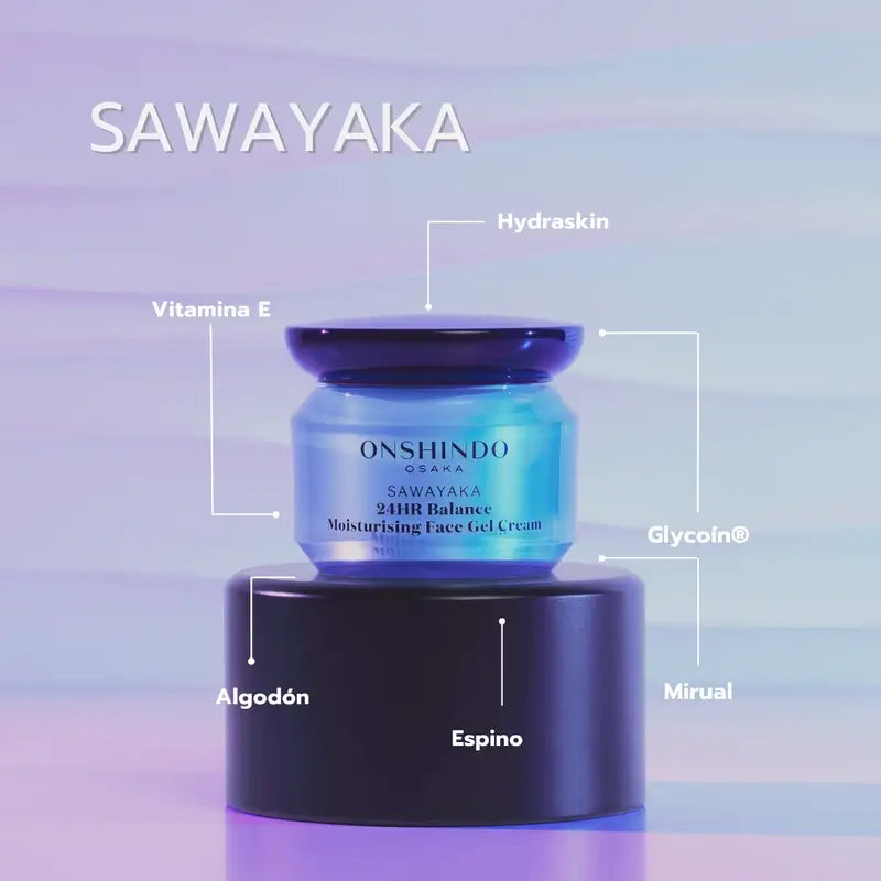 Onshindo Osaka Sawayaka Creme Gel Hidratante 24Hr, 50 ml