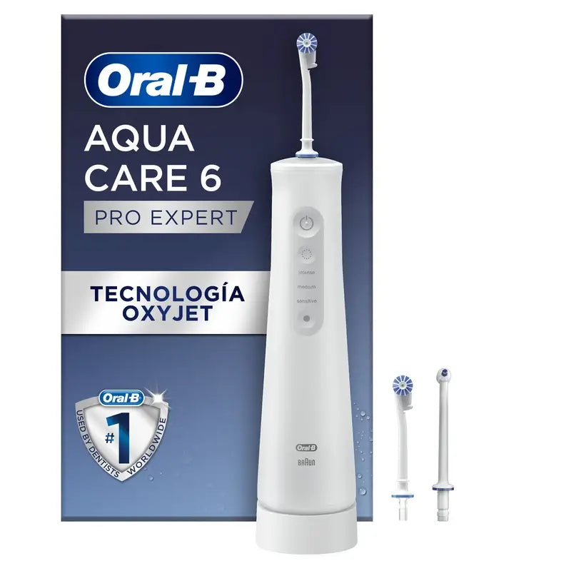 Irrigador de água Oral-B Braun Aquacare 6 com tecnologia Oxyjet