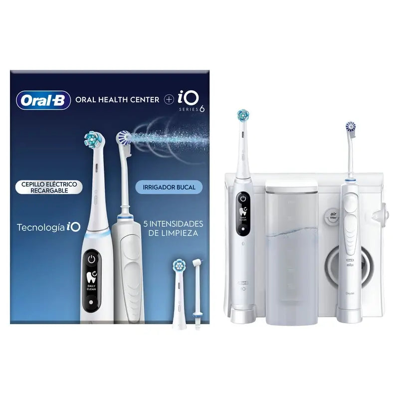 Oral-B Braun Centro Dentário com Irrigador e Escova de Dentes Eléctrica Oral-B iO 6