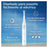 Oral B Braun Escova de dentes eléctrica Io2 White, 2 cabeças de escova, 1 embalagem