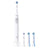 Oral B Braun Escova de dentes eléctrica Io2 White, 2 cabeças de escova, 1 embalagem