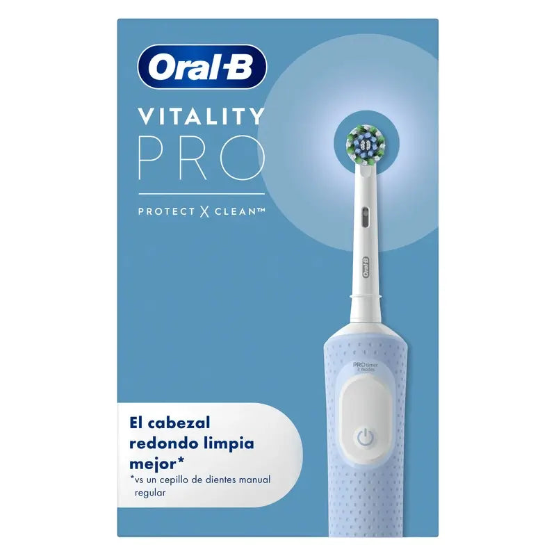 Oral-B Braun Vitality Pro Escova de dentes recarregável Azul
