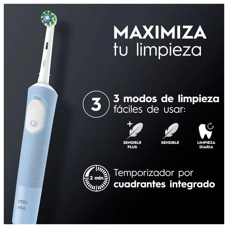 Oral-B Braun Vitality Pro Escova de dentes recarregável Azul