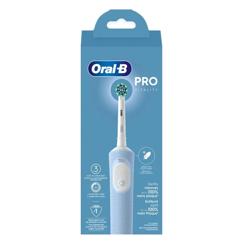 Oral-B Braun Vitality Pro Escova de dentes recarregável Azul