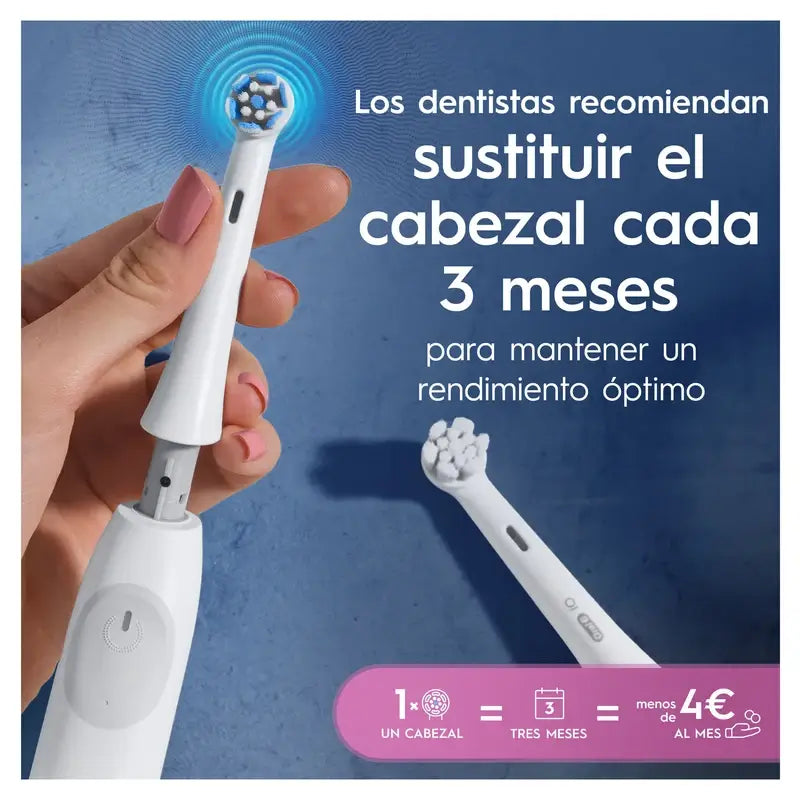 Oral-B Io Gentle Care Original Sensitive Gums Escovas redondas de substituição , 6 peças