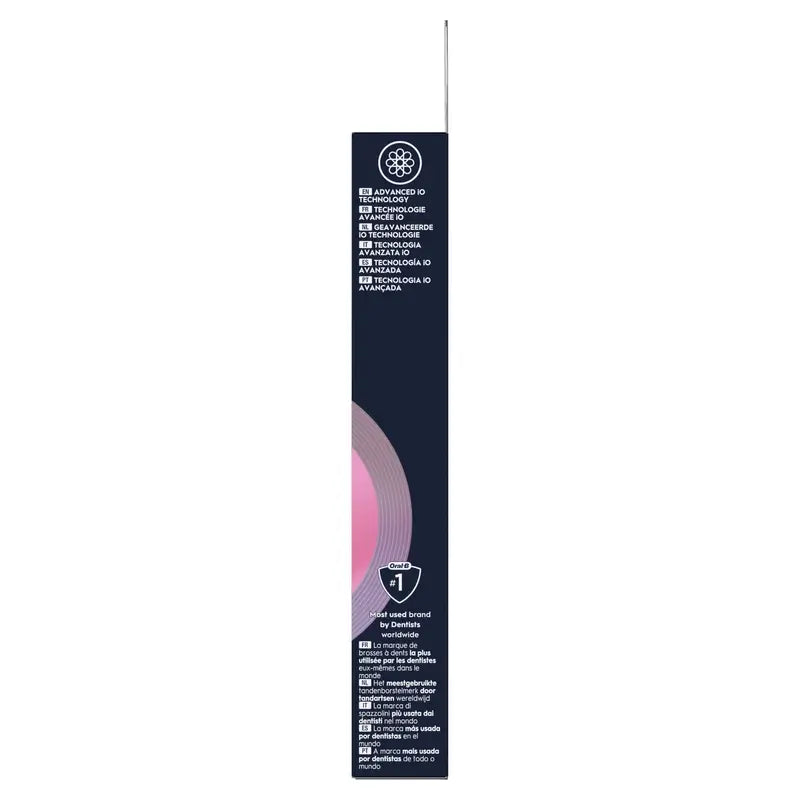 Oral-B Braun iO Gentle Care Recarga Preto, 2 peças.