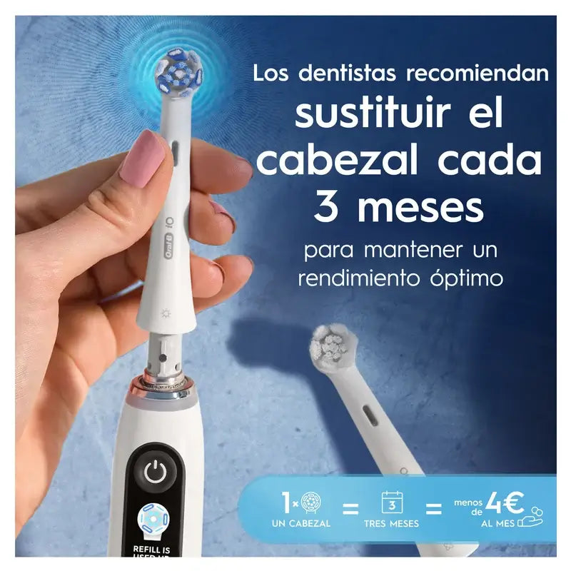 Oral-B Braun iO Ultimate Clean Escovas de substituição, 6 unidades