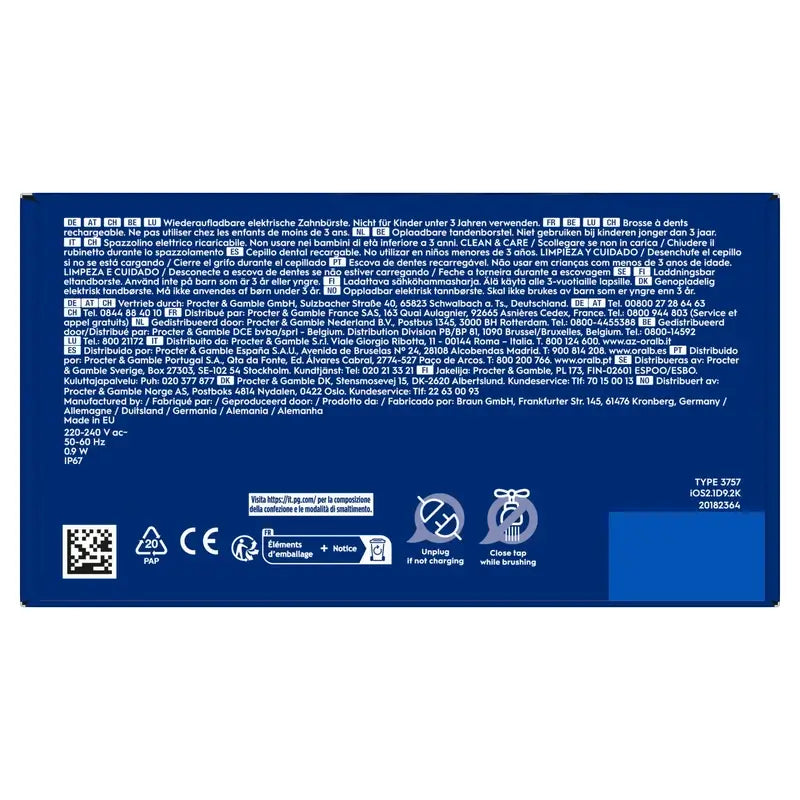 Oral-B Braun iO2 Night Series Preto