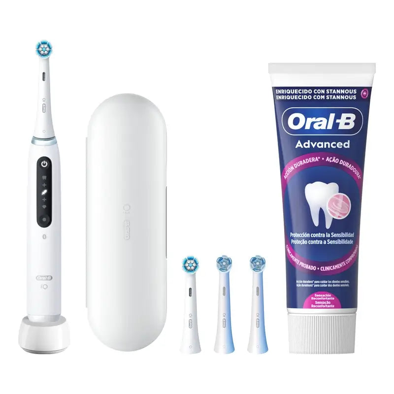 Oral B Braun Oralb Cep Elec Io5Lab Pack 2 Recargas & Pasta de dentes , 1 embalagem