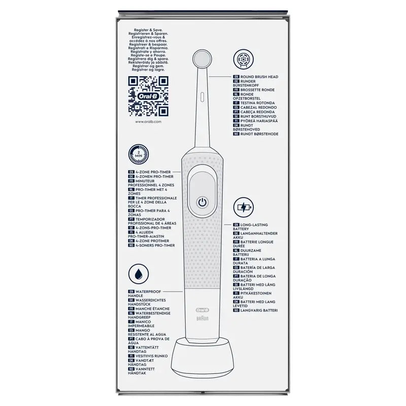 Escova de dentes eléctrica Oral-B Braun Pro Kids O Rei Leão Concebida pela Braun
