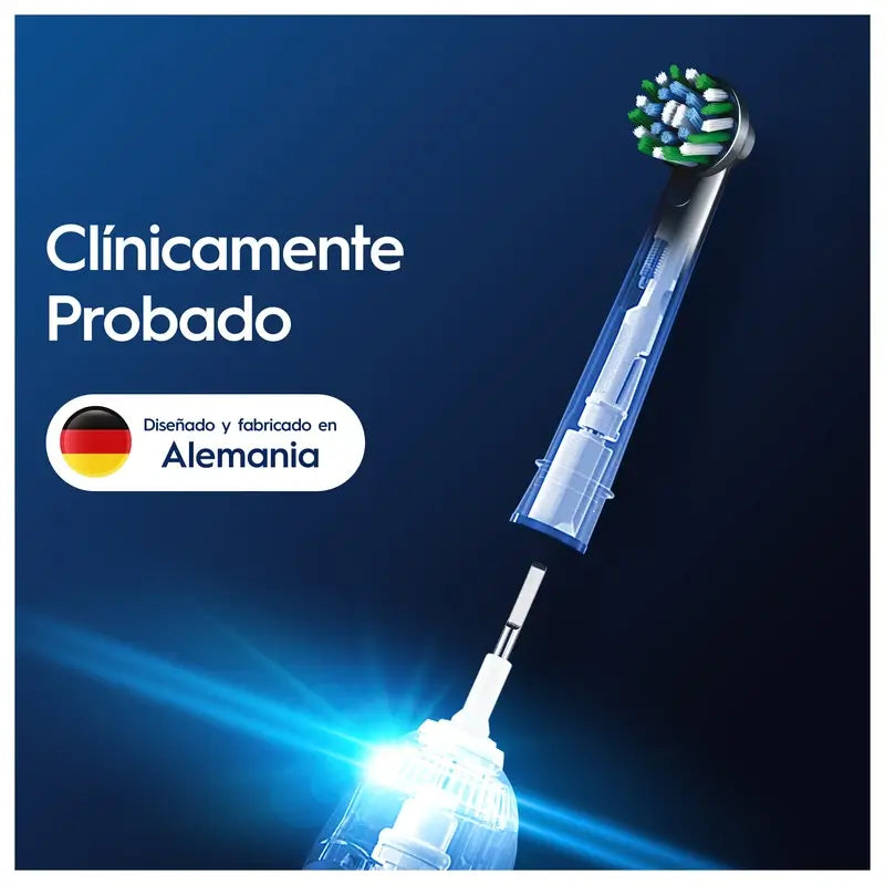Recarga Oral-B Braun Cross Action, 4 peças.