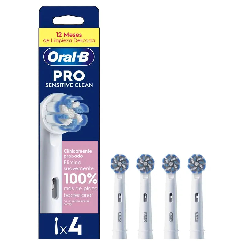 Recarga Oral-B Braun Sensitive Clean, 4 unid.