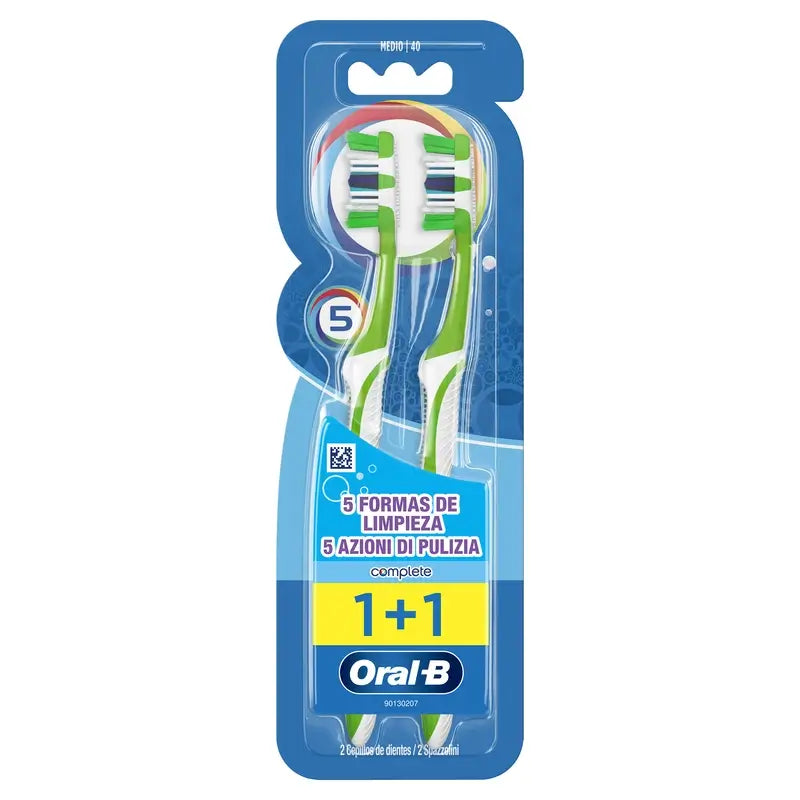 Oral-B Complete 5 Ways Toothbrush , 2 peças