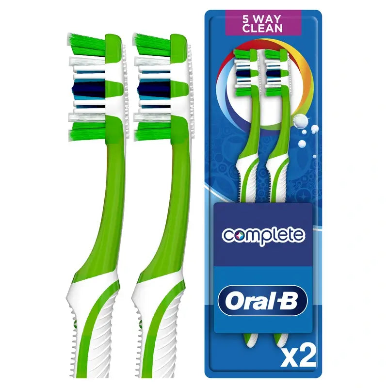 Oral-B Complete 5 Ways Toothbrush , 2 peças