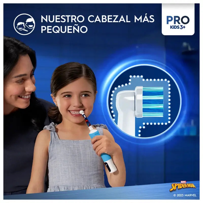 Oral-B Vitality Kids Box Escova de dentes recarregável Homem-Aranha