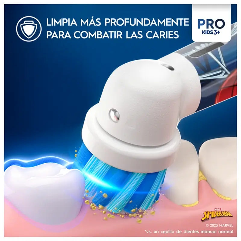 Oral-B Vitality Kids Box Escova de dentes recarregável Homem-Aranha
