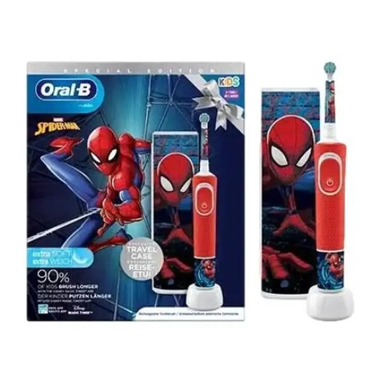 Oral-B Vitality Kids Box Escova de dentes recarregável Homem-Aranha