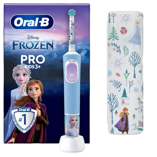 Escova de dentes eléctrica Oral-B Frozen + estojo