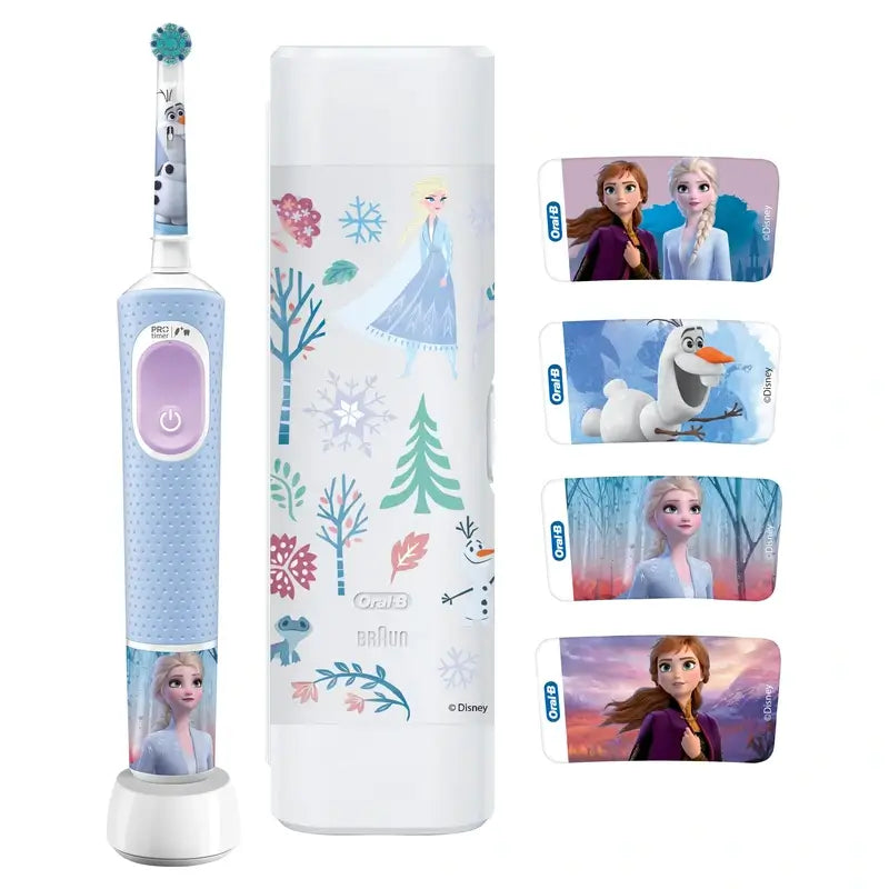Escova de dentes eléctrica Oral-B Frozen + estojo