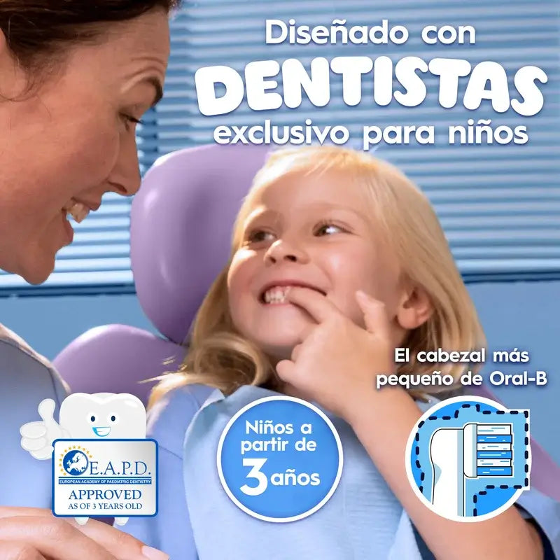 Escova de dentes eléctrica Oral-B Frozen + estojo