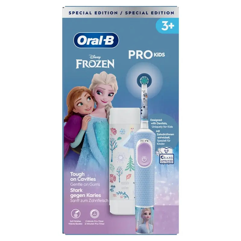 Escova de dentes eléctrica Oral-B Frozen + estojo