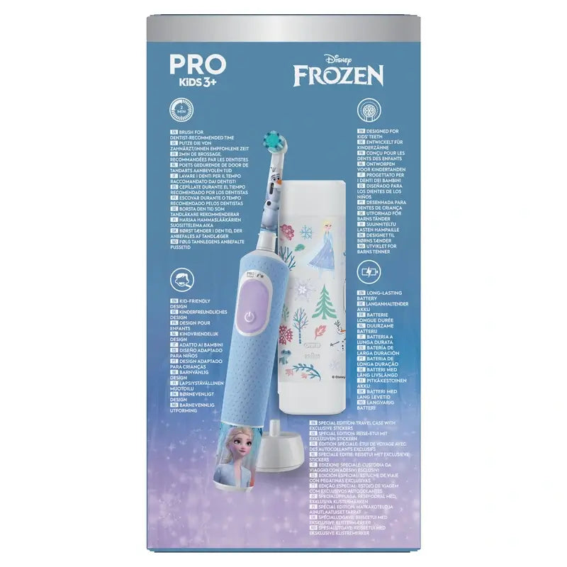 Escova de dentes eléctrica Oral-B Frozen + estojo