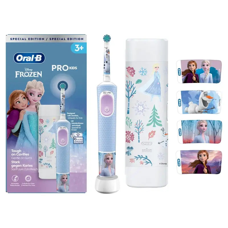 Escova de dentes eléctrica Oral-B Frozen + estojo
