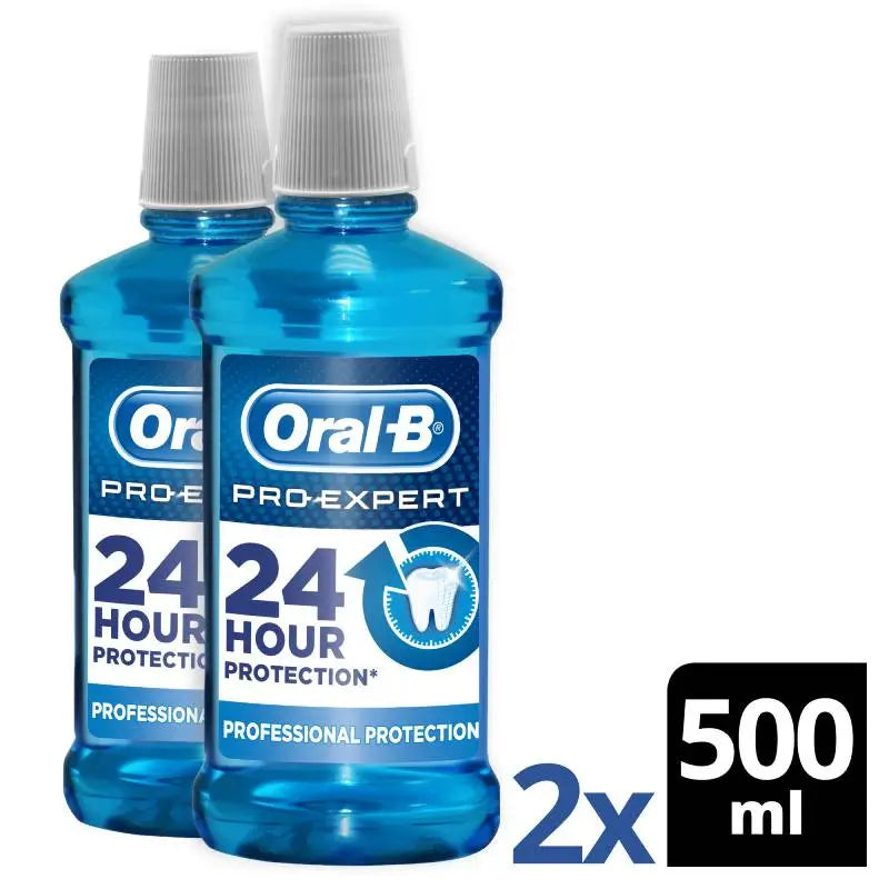 Elixir bucal Oral-B Pro-Expert Professional Protection 2X500 ml
